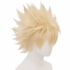 Paryk Varmebestandig Syntetisk til Cosplay Bakugou Katsuki.z