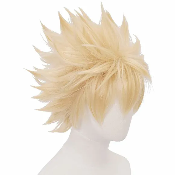 Paryk Varmebestandig Syntetisk til Cosplay Bakugou Katsuki.z
