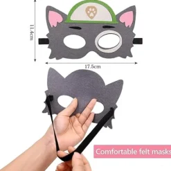 Paw Patrol Hunde Legetøj, Filt Maske, Børne Dyre Maske, Hvalpe Fest Masker