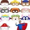 Paw Patrol Hunde Legetøj, Filt Maske, Børne Dyremaske, Hvalpe Festmasker
