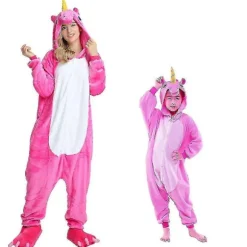 Pegasus Tøj Enhjørning Pyjamasdragt Kigurumi Jumpsuit Blå Blue 105
