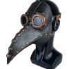 Pestdoktor Maske Kragemaske, Steampunk Snabel Næb Maske