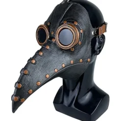 Pestdoktor Maske Ravnemaske, Steampunk Snabel Næb Maske