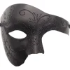 Phantom of The Opera Maskerade Maske Halvt Ansigt Venetiansk Mardi Gras Festmaske