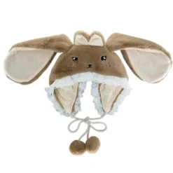 Piger Kawaii Kanin Kanin Øre Lolita Hat Vintage Lolita Uld Cap Varm Kanin Hat Hvid Beige