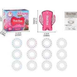 Pigers makeup sæt med funklende diamanter{yh} 12 Sticker