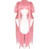 Pink Cosplay Paryk - 80cm Lang, Højtemperaturfiber, Perfekt til Anime & Fester