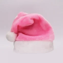 Pink Plysset Julemandshue