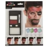 Piratudstyr - Multifarvet - Palette med 3 akvareller - Blyant - Svamp - Vejledning inkluderet