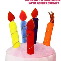 Plys Happy Birthday Kage Hat blue