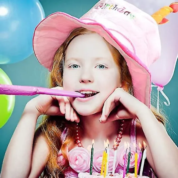 Plys Happy Birthday Kage Hat blue