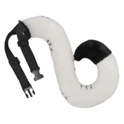Plys Hårbøjle Tigerører Pandebånd Hale Sceneoptræden Hovedbeklædning Vask Ansigt Pandebånd Cosplay Hår Tilbehør White tail