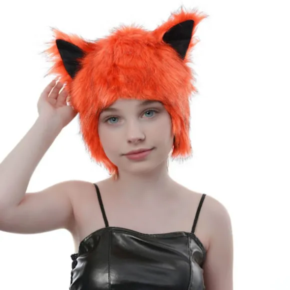 Plys Øre Hat Cosplay Kostume Hat Til Vinter Udendørs Aktivitet Koldt Vejr