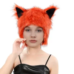 Plys Øre Hat Cosplay Kostume Hat Til Vinter Udendørs Aktivitet Koldt Vejr