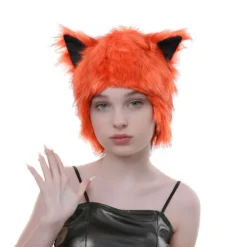 Plys Øre Hat Cosplay Kostume Hat Til Vinter Udendørs Aktivitet Koldt Vejr