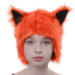Plys Øre Hat Cosplay Kostume Hat Til Vinter Udendørs Aktivitet Koldt Vejr