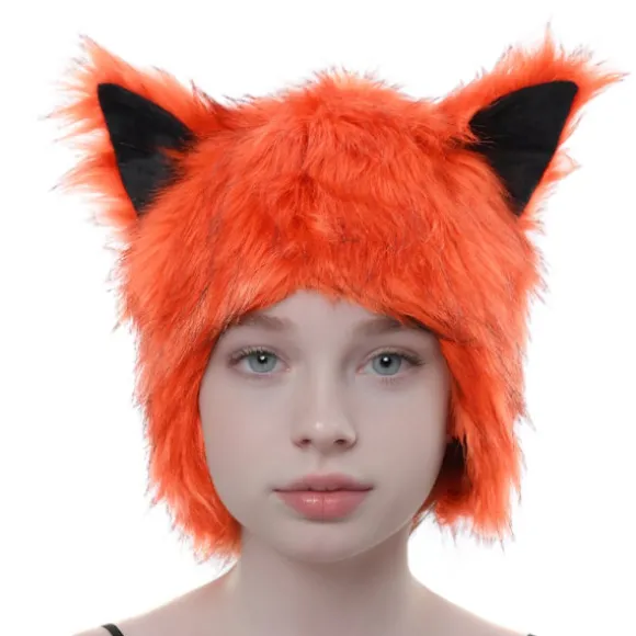 Plys Øre Hat Cosplay Kostume Hat Til Vinter Udendørs Aktivitet Koldt Vejr