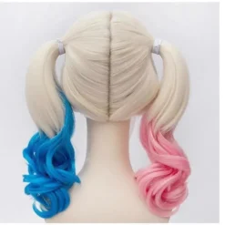 Polyester Harley Quinn Paryk (voksen) (FMY)