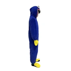 Poppy Playtime Huggy Wuggy Cosplay Kostume Børn Halloween Kostume Størrelse Medium størrelse M B