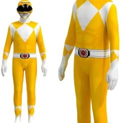 Power Ranger-kostumer til børn og voksne, cosplay-festkostume, Halloween-fødselsdagsgave blue-FF- blue 120