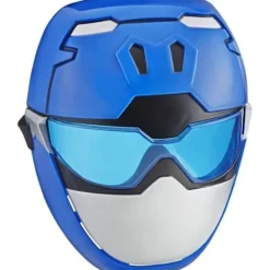 Power Rangers Beast Morphers - Maske Ranger Blå - Udklædningsaccessory Blå Ranger