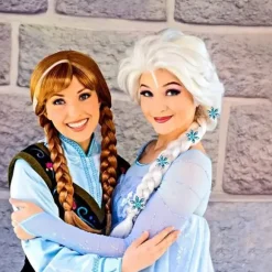 Prinsesse paryk til piger blond cosplay paryk flettet paryk cosplay paryk til piger, syntetisk hår piger blond paryk til kostumefest halloween paryk | Fyndiq