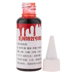 Professionel 30 ml Fake Blod Halloween Zombie Sår Ar Makeup