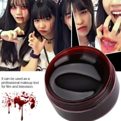 Professionel Ansigts- og Kropsmaling Olie Falsk Blod Gel Vampyr Ar Halloween Blå Mærker 30ml