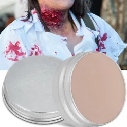 Professionel Halloween Scene Falsk Sår Ar Voks Makeup 01