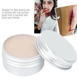 Professionel Halloween Scenemakeup Falske Sår Ar Voks 03