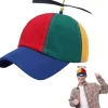 Propellerkasket, Propellerhat, Propellerbaseballkasket, Justerbar helikopterkasket, Propellerkasket