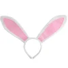 Påske Lang Bunny Ører Pandebånd Elskelig Kanin Dyr Cosplay Plys Hår Bøjle Bandana Ferie Fest Hår Tilbehør