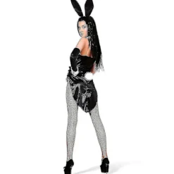 Påskehare Kostume Sæt med Ører, Butterfly, Manchetter, Handsker & Hale til Jule Cosplay[D]