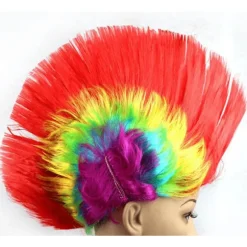 Pyk - hanekam, punk Red one size