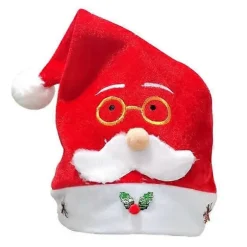 Rød julehat til julefest for voksne og børn style1