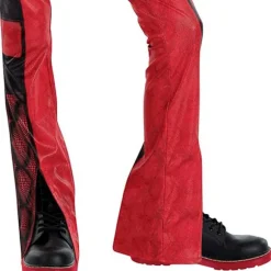 Rød paryk til piger, Descendants 4 The Rise of Red Kostume Tilbehør, CJY en-US