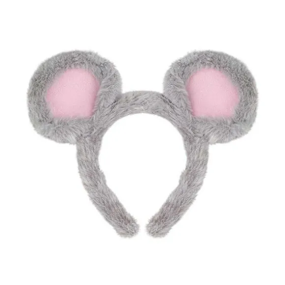 REA Musøre Hårbånd: Plys Dyreører Til Dreng Pige Fødselsdagsfest - Rotte Cosplay Kostume Hovedbeklædning Til Halloween Karneval Temafester Grå Grey 24.00X18.00X1.50CM | Fyndiq