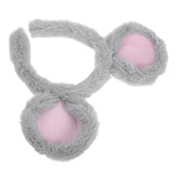 REA Musøre Hårbånd: Plys Dyreører Til Dreng Pige Fødselsdagsfest - Rotte Cosplay Kostume Hovedbeklædning Til Halloween Karneval Temafester Grå Grey 24.00X18.00X1.50CM | Fyndiq