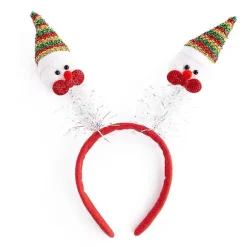 Rensdyr Gevir Sequined Pandebånd Pandebånd Hårbøjle Til Kvinder Piger（stil 4）