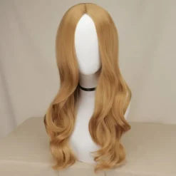 Resident Evil: Bela Dimitrescu Vampyrdame Cosplay kostume Bela Kjole+Paryk sæt Kun Paryk-FF- Only Wig One Size