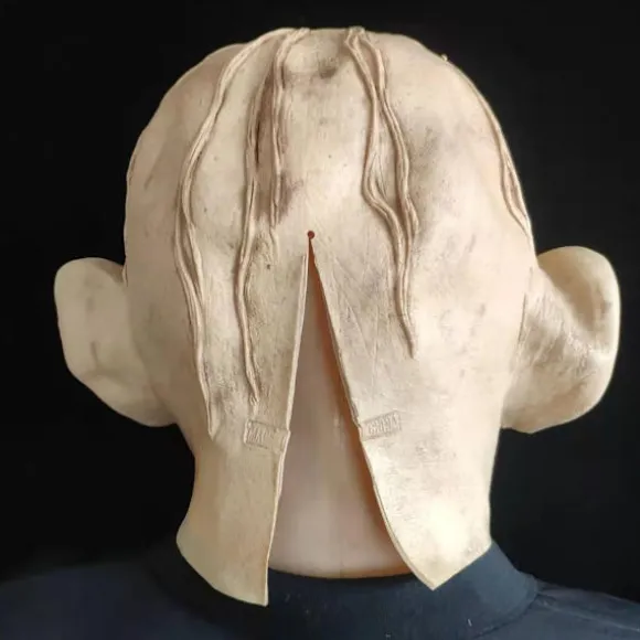 Ringenes Herre Gollum Maske Halloween Hovedbeklædning - Perfekt