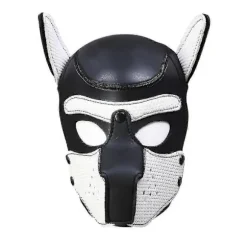 Rollespil Hundemaske Rollespil Fuld Hoved med Maske#hvid