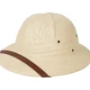 Safari Pith Hat til voksne – Fransk Beige Kostumehjelm - Forskere - Eventyr - Tropisk Hjelm