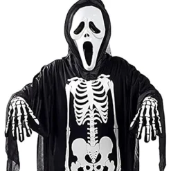Scream Maske til Halloween Kostume Lavet af Holdbart Hårdt Materiale til Voksne til Skræmmende Filmkostume, Ghost Face Halloween Spøgelsesmaske, One Size | Fyndiq
