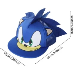 Sød tegneseriehue Sonic The Hedgehog Cap