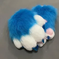Søde Plys Cosplay Kostume Furry Farve Dyrepote Handsker Kattepige Handsker Kattepote Søde Plys Fursuit Spot Færdigt Produkt