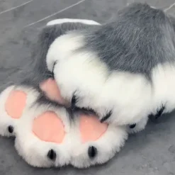 Søde Plys Cosplay Kostume Furry Farve Dyrepote Handsker Kattepige Handsker Kattepote Søde Plys Fursuit Spot Færdigt Produkt
