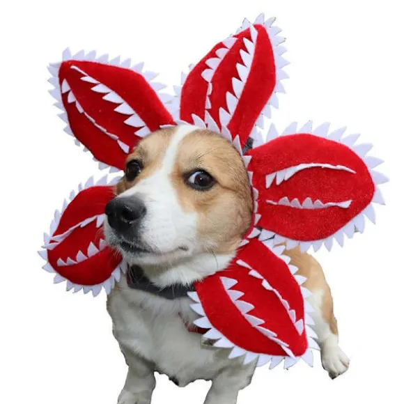 Sødt Demogorgon Cosplay Kæledyrshat Rekvisitter Tilbehør Hovedbeklædning Blød Killingehætte Halloween/Julegave L