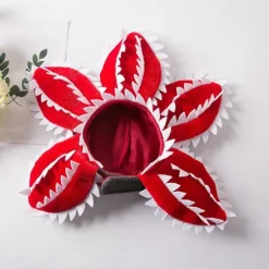 Sødt Demogorgon Cosplay Kæledyrshat Rekvisitter Tilbehør Hovedbeklædning Blød Killingehætte Halloween/Julegave L