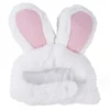 Sødt kostume kaninhat med ører til katte og små hunde, festkostume, påske kæledyrstilbehør, hovedbeklædning